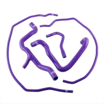 Purple For Ford Focus Mk2 ST225 2.5 Silicone Radiator Coolant & Header Tank Hose - Image 1 of 4