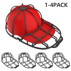 1-4 x berretto a sfera gabbia lavatrice berretto a sfera baseball sport adulto cappello telaio pulitore - Foto 1 di 16