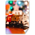 1x Vertical Poster Toy Vintage Train Christmas Lights #52285