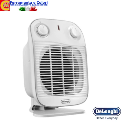 Termoventilatore DELONGHI Caldobagno Elettrico Scaldino Portatile Termostato - Immagine 1 di 2