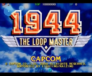 CAPCOM 2000 "1944" Scheda Arcade CPS2 PCB JAMMA B Solo Funziona In Giappone - Foto 1 di 10