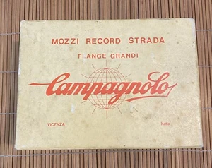 Beautiful NOS/NIB Vintage Campagnolo Record Strada High Flange Hubset 36H/126mm - Picture 1 of 18