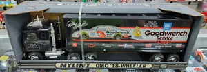1994 NYLINT DALE GAINHARDT SR GMC 18 WHEELER SEMI TRUCK PRESSSTAHL SPIELZEUG VERPACKT - Bild 1 von 6