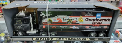 1994 NYLINT DALE EARNHARDT SR GMC 18 WHEELER SEMI TRUCK PRESSED STEEL TOY BOXED - Image 1 of 4