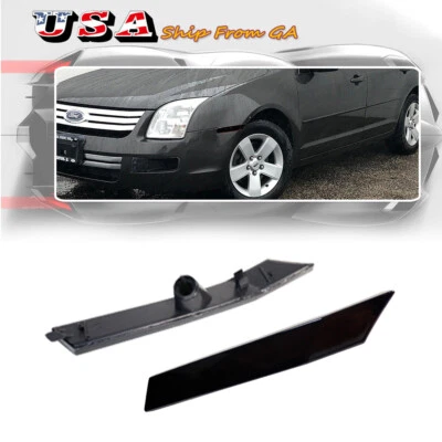 Smoked Side Marker Lights fits 06-09 Ford Fusion Mercury Milan Signal Lamps Set - Image 1 of 4