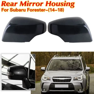 1PAIR Front Side Mirror Lower Cover Black Fits Subaru 2012-2018 2013 14 15 16 17 - Picture 1 of 8