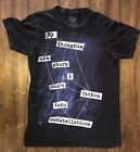 The Fault in Our Stars Constellations T-Shirt Size Medium 100% Cotton 