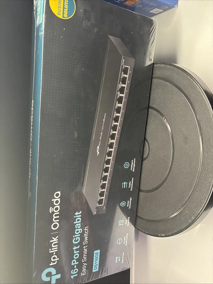 TP-Link DS116GE | Omada 16-Port 1000Mbps Gigabit Easy Smart Desktop Switch