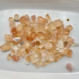 Natural Beautiful Facet Grade Rough Imperial Katlung Topaz 133 Carat’s Lot - Picture 1 of 5