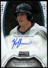2011 Bowman Sterling Prospect Autographs #TH Travis Harrison - NM-MT