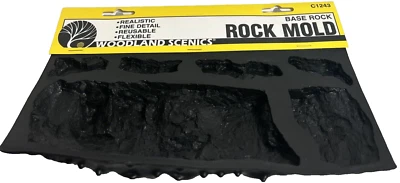 Woodland Scenic N 1/160 Scale # C 1243 Rock Mold for Base Rock - Image 1 of 4