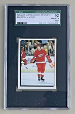1984 O-Pee-Chee Sticker #40 Kelly Kisio SGC 8.5 NM-MT+
