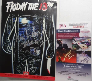 SIGNED FRIDAY 13TH  ARI LEHMAN AUTOGRAPHED DVD CERTIFIED AUTHENTIC JSA # GG18162 - Picture 1 of 4