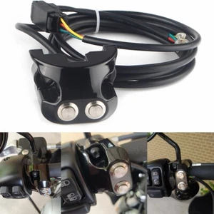 1Pc Air Ride Switch Controller 1'' Handlebar Switch For Harley Dyna V-Rod AERO-A - Picture 1 of 12