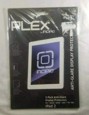 PLEX by Incipio 2-Pack Anti-Glare Display Protectors for iPad2- NEW - Image 1 of 2