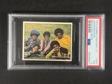 1972 Panini Cantanti - Jackson Five #291 Bisvalida Rookie - PSA 3