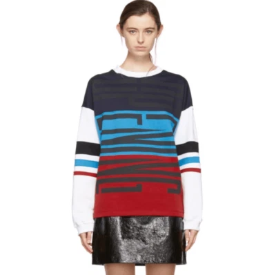 Opening Ceremony Multicolor Charlie Cozy Sweatshirt Oversized Size Medium - Image 1 of 4