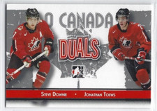 2007-08 In the Game O Canada Duals #85 Steve Downie/Jonathan Toews