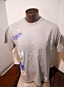 Los Angele Dodgers Gray Shirt Men's Large Mitchell & Ness NWOT - Picture 1 of 10