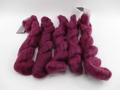 5 Lot - Colinette PARISIENNE Kid MOHAIR | 241Yds | 25Gr | Color: 116 VELVET PLUM - Image 1 of 4