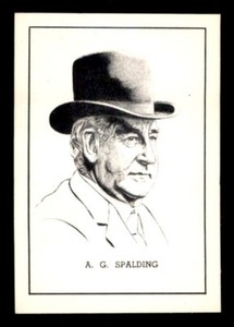 1950 Callahan HOF Baseball #69 A. G. Spalding NM