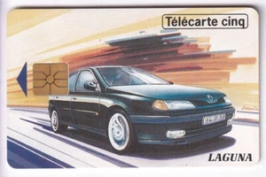 TELECARTE / PHONECARD .. FRANCE 5U PRIVEE GN16 AUTO LAGUNA RENAULT UT/TBE C.27€ - Picture 1 of 2