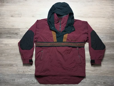 vtg O'Neill SNO GEAR 1/4 Zip Pullover Jacket Size M/L Snowboard 1990s Ski aztec - Image 1 of 4