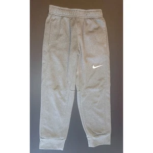 Nike Dri-FIT Athletic Pants Sweatpants Training Activewear Gray Kids M 6 - Picture 1 of 4