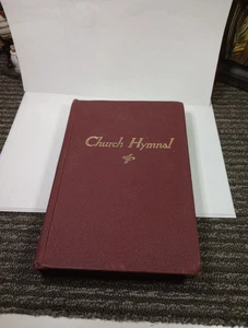 1951 Church Hymnal Shaped Notes Only, hardback, red cover, Tennessee - Bild 1 von 16