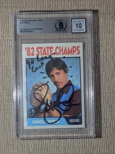 Jon Gries Napoleon Dynamite Autogramm Onkel Rico signed Karte AUTO BGS Beckett 10 - Bild 1 von 2