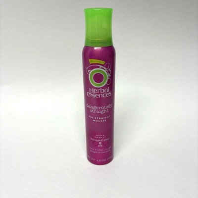 Herbal Essences Dangerously Straight Pin Straight Mousse, 6.8oz Honeyed Pear - Image 1 of 3