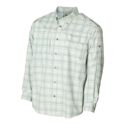 Banded Accelerator Otl Fishing Med Green Plaid Shirt - Image 1 of 2