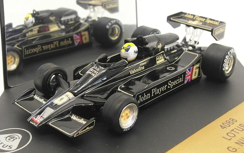 Quartzo 1/43 Scale 4088 - F1 Lotus 78 #6 G.Nilsson 1st Belgium GP '77 - Image 1 of 4