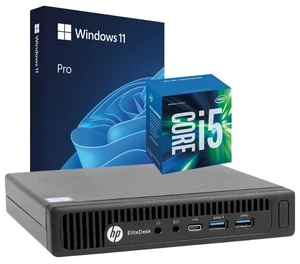 HP EliteDesk 800 G2 Mini i5-6600T 32GB 2TB SSD IDEAL FÜR DAS BÜRO - Bild 1 von 16