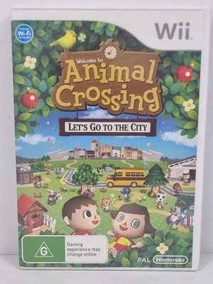 Animal Crossing Let's Go To The City Nintendo Wii Complete With Manual PAL - Image 1 of 3