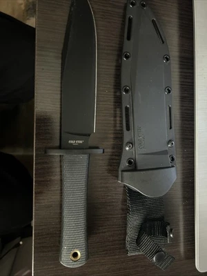 Cold Steel Recon Scout 01 Tool Steel W/custom  Sheath.  - Image 1 of 4