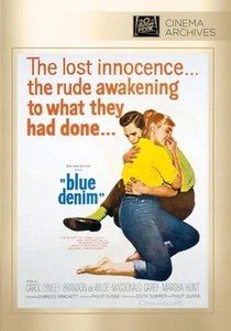 Blue Denim (DVD) Brandon De Wilde Carol Lynley Macdonald Carey (US IMPORT) - Picture 1 of 1