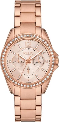 Relic by Fossil Women's Emersyn Rose Gold-Tone Multifunction  ZR16023 - Image 1 of 4