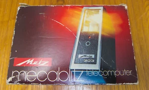 Vintage Metz Mecablitz 303B Telecomputer Camera Flash Complete in Box w/ Manual - Picture 1 of 8