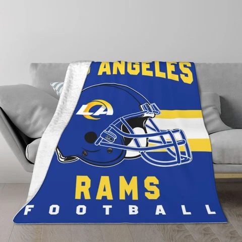 St. Louis Rams 2-deck Travel Blanket Soft Sofa Blanket Bed Blanket 60"x50" Cover