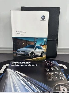VOLKSWAGEN TIGUAN OWNERS PACK / HANDBOOK / MANUAL 2016~2020 (2018) ! - Picture 1 of 7