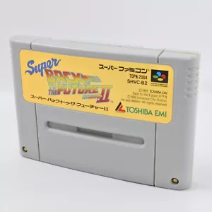 Super Famicom SUPER BACK TO THE FUTURE 2 Cartridge Only Nintendo 2377 sfc - Picture 1 of 4