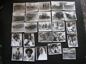 1940s WWII SOUTH PACIFIC ISLAND NATIVE PHOTOS (80) New Caledonia Fiji Nauru VTG - Picture 1 of 12