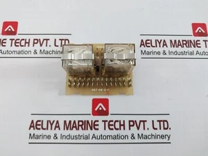 Lutze RST 4W-U-F Relay Printed Circuit Board Module MY4 5A 240VAC 28VDC 24VDC - Picture 1 of 10