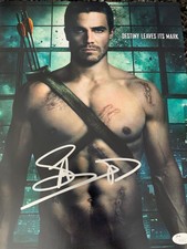 Arrow Stephen Amell In-Person 11x14 Signed PHOTO COA JSA