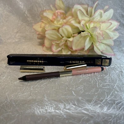 Estée Lauder Smoke and Brighten Kajal Eyeliner Duo 02 Bordeaux/Ivory FS NIB Free - Image 1 of 4