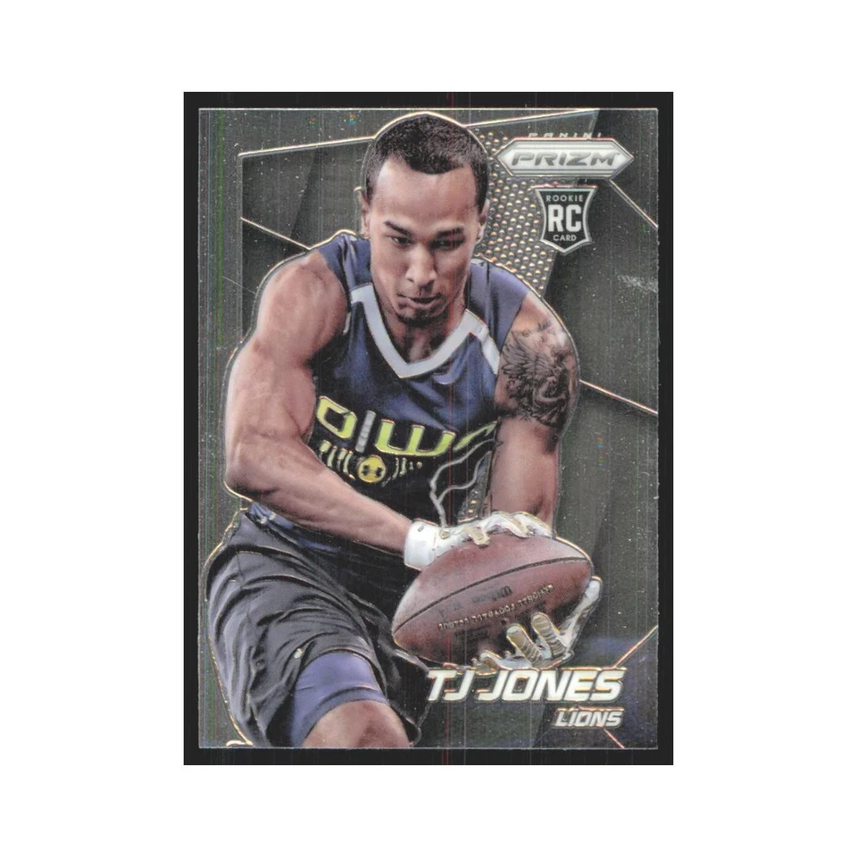 2014 Panini Prizm TJ Jones RC Lions #213 - Image 1 of 3