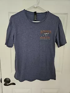 Camiseta BATTLEFIELD MOTOCICLES talla pequeña gris - Imagen 1 de 5