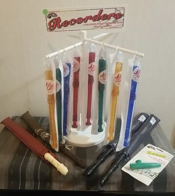 Grabadoras Soprano Calidad Escolar Plus Pantalla con 12 Grabadoras y Bonus Kazoo. Foto 1 de 4