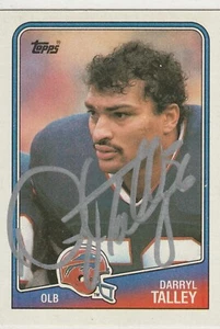 Darryl Talley 1988 Topps signed card Buffalo Bills autograph - Picture 1 of 1